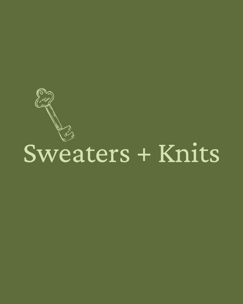 Sweaters + Knits