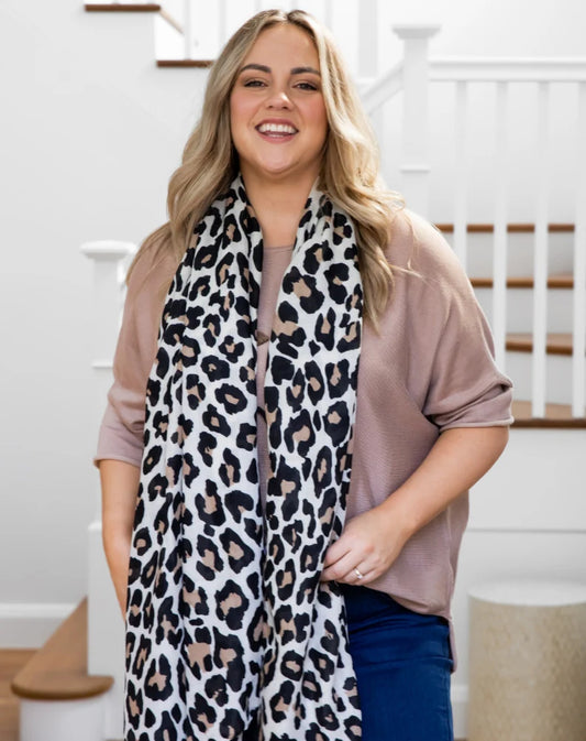 Animal Print Scarf