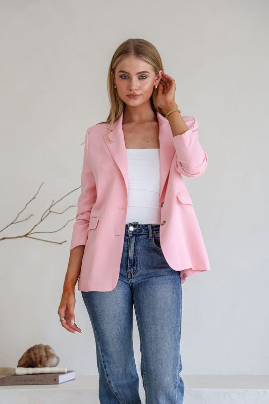 Gigi Pink Blazer